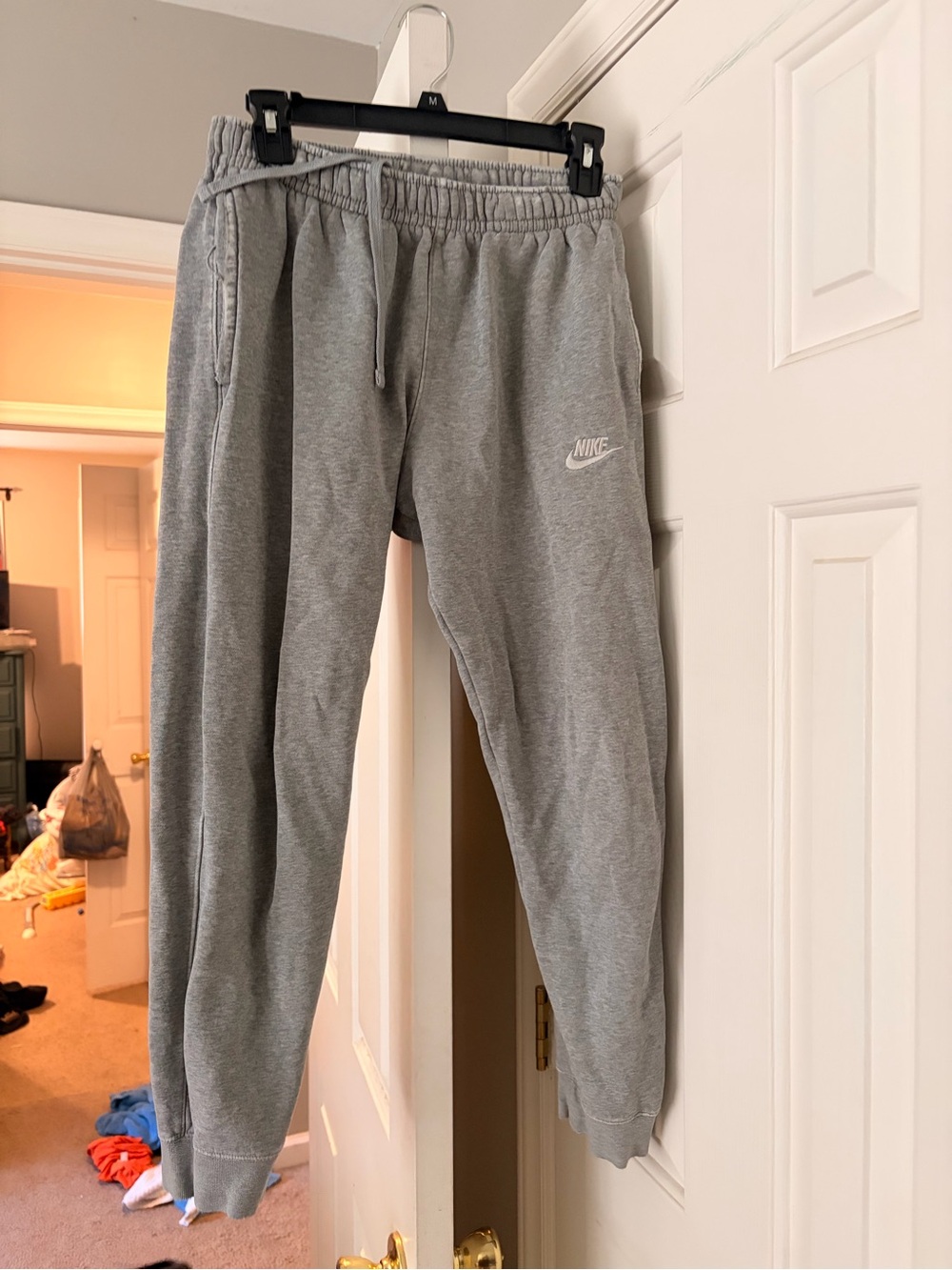 Nike Grey Logo  Jogger Sweatpants
